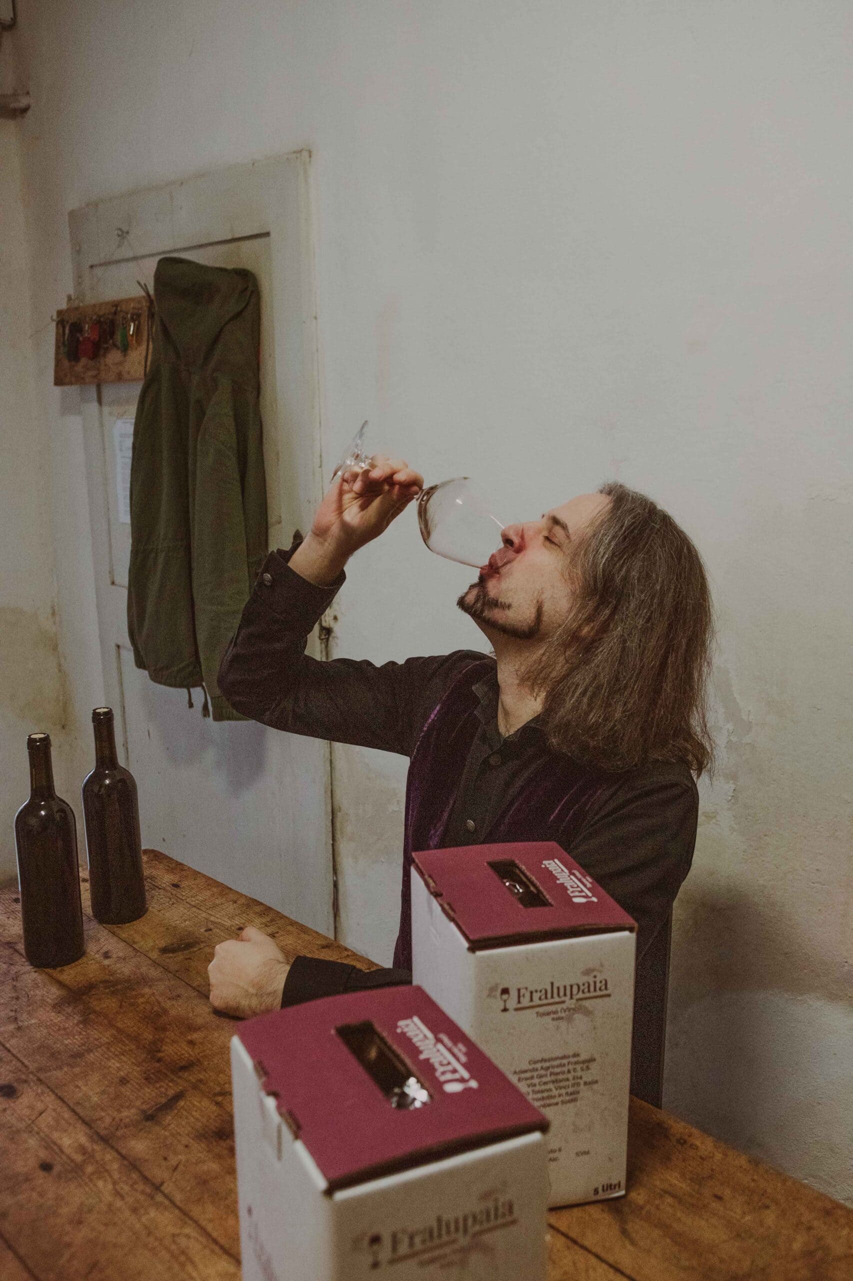 Michele Ponzetta, astemio, Azienda Agricola Fralupaia